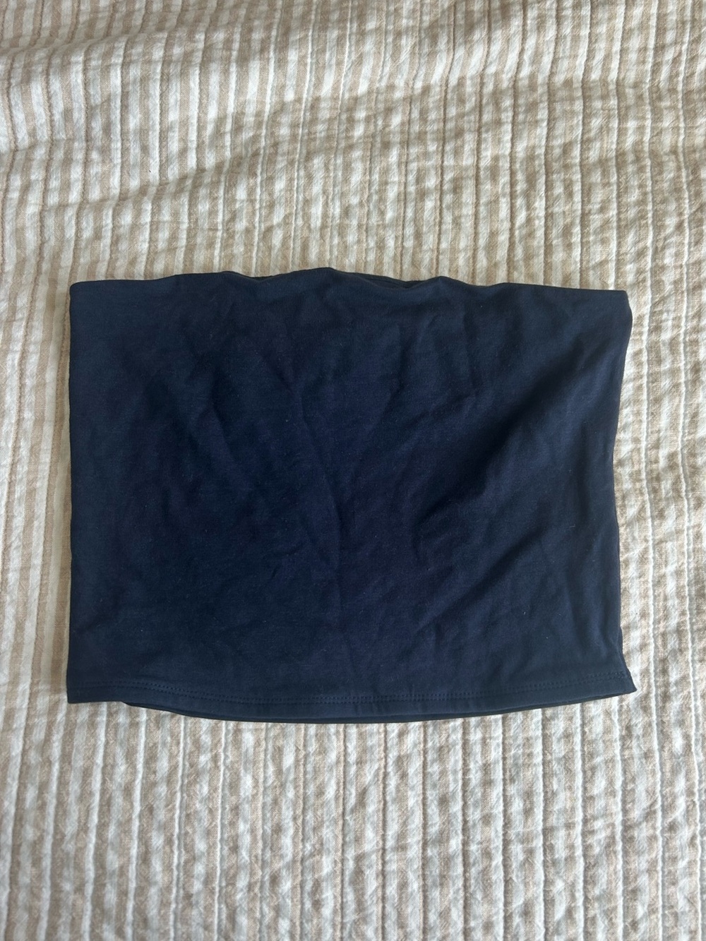 Tilly's, Navy Blue, Double-Lined, Tube Top, Size Medium